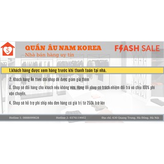 Quần âu nam kẻ caro (kèm ảnh thật)