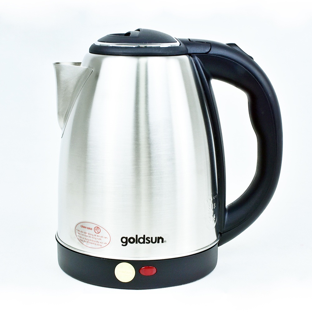 Ấm Đun Siêu Tốc Goldsun Dung Tích 1.8L Đun Sôi 3 Phút, Tự Ngắt Khi Sôi - GKT2605