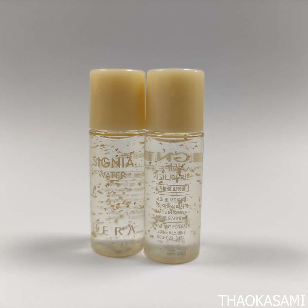 Nước hoa hồng Sữa Dưỡng Hera Signia Water Emulsion - Cân bằng thanh lọc da cằn cỗi giúp tái sinh chống lão hóa 5ml | BigBuy360 - bigbuy360.vn