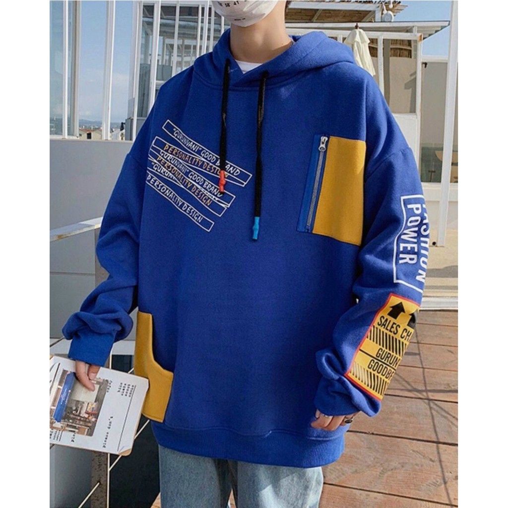 Áo hoddies form rộng cực đẹp , siêu chất , cool ngầu phong cách Hàn Quốc