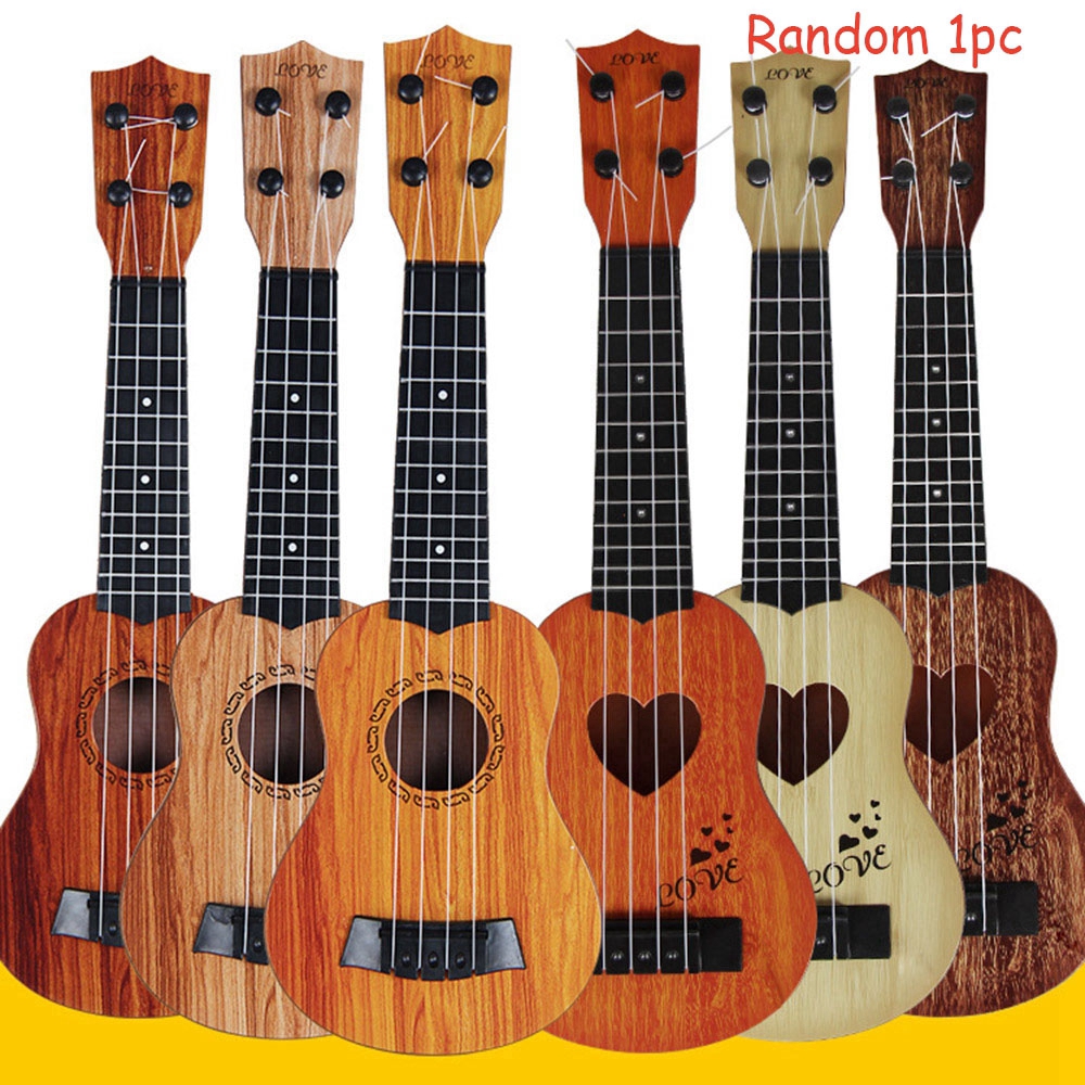 Đàn Ukulele đồ chơi chất lượng cao màu sắc ngẫu nhiên cho bé