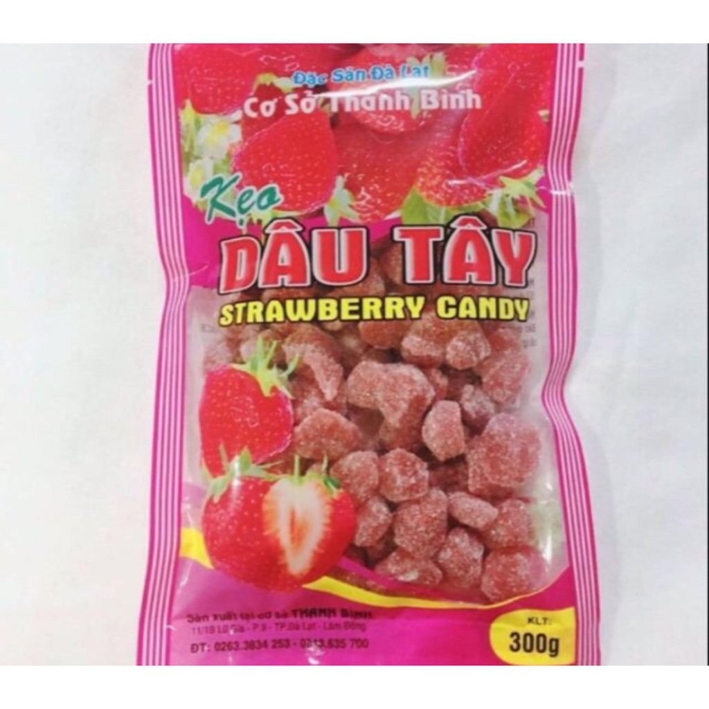 kẹo dâu Đà Lạt