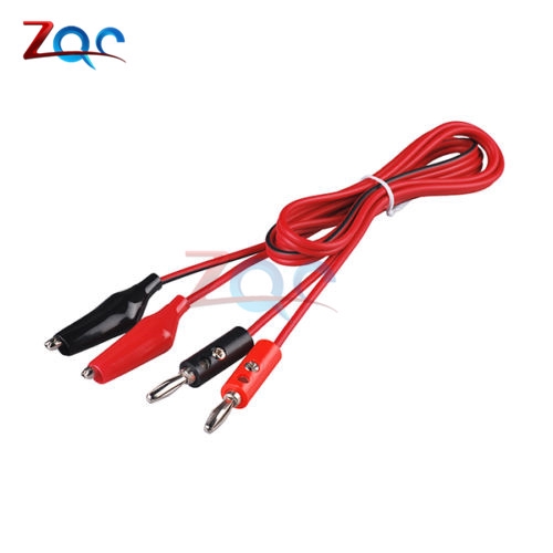 Dây cáp phích cắm chuối 4mm dài 1m dùng để thử điện