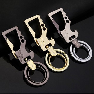 Móc khóa đeo lưng quần Nam xe máy xe hơi inox cao cấp không gỉ mẫu mới 2020