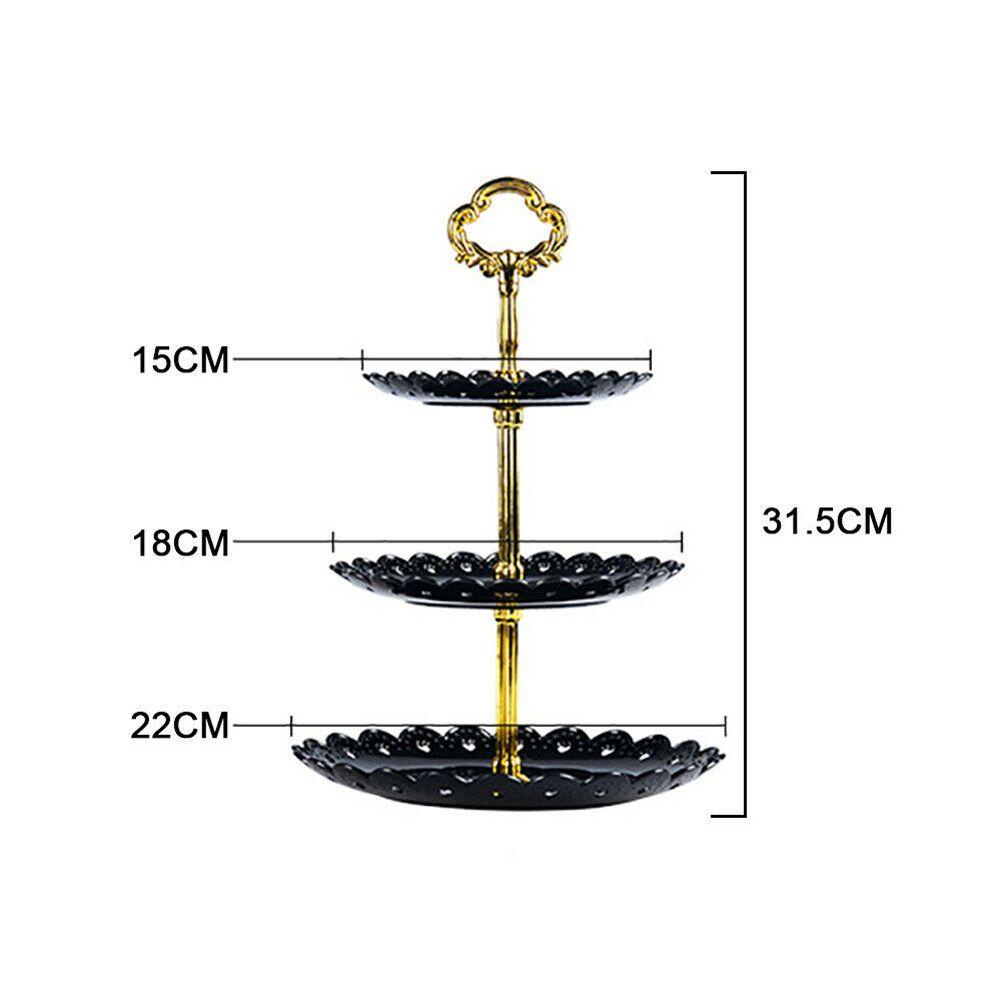 Giá Đỡ Trưng Bày Bánh Kem / Trái Cây Bằng Nhựa Độc Đáo Trang Trí