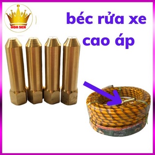 Béc rửa xe bằng đồng cho máy rửa xe cao áp, béc xịt rửa xe, béc đồng rửa xe