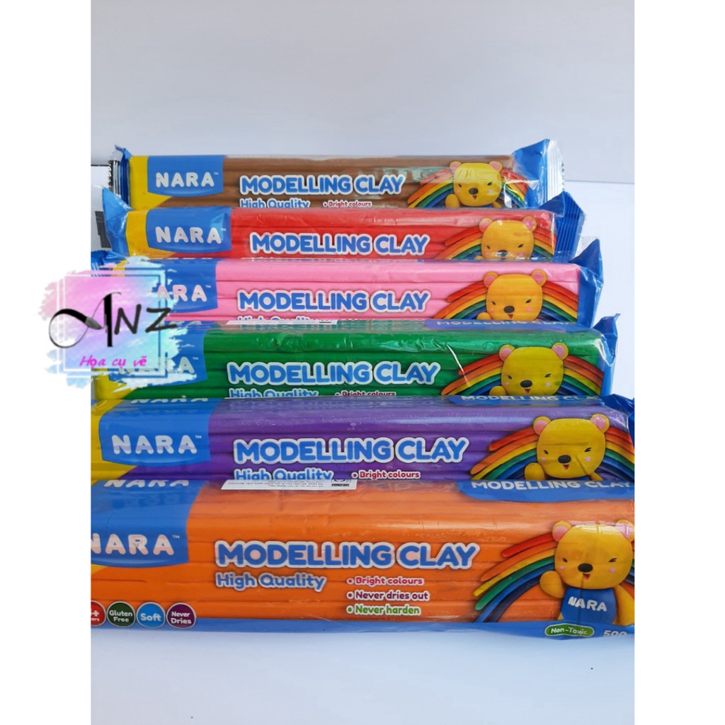 Đất nặn cho bé 500gam/viên Kiddy Clay sản xuất tại Thái Lan