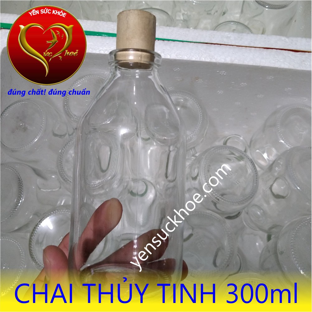 CHAI/ HỦ THỦY TINH 300ML NÚT NHỰA/ NÚT BẦN ĐỰNG NƯỚC ÉP, SINH TỐ, SỮA, CAFE, NGŨ CỐC, CÁM GẠO, DẦU DỪA, CÁC LOẠI HẠT....