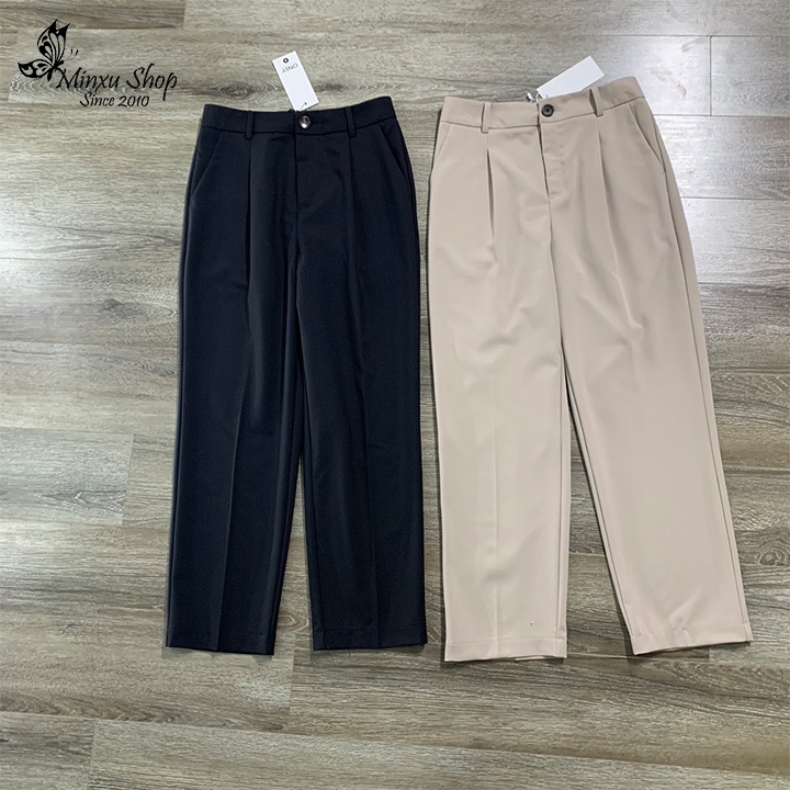 Quần baggy ONLY dáng đứng cực đẹp, quần tây chất vải siêu siêu đẹp QA01