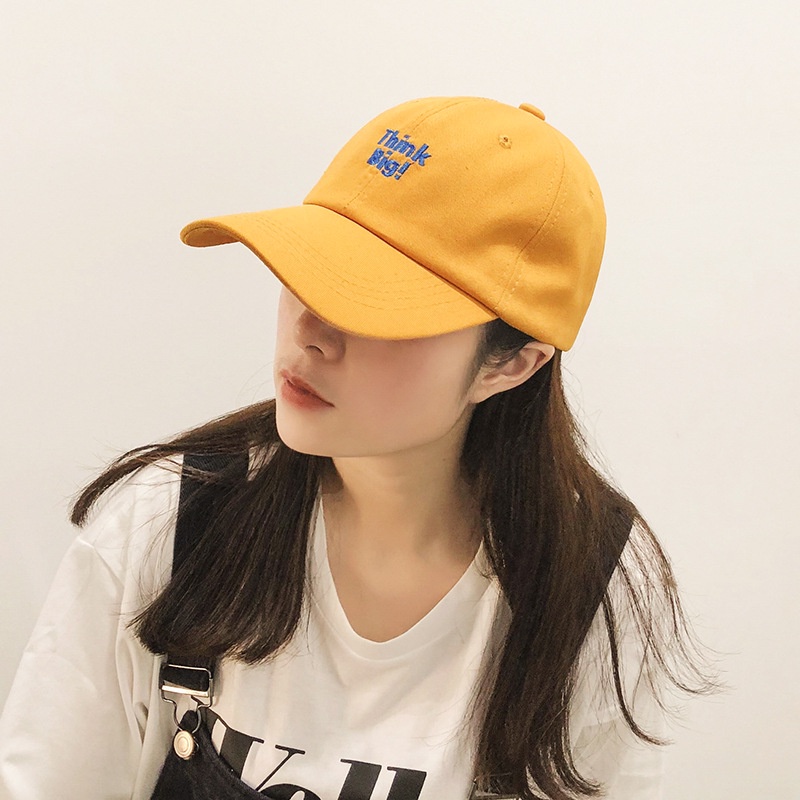 Mũ lưỡi trai nam nữ đẹp thêu chữ ,mũ phớt Nón kết phong cách Ulzzang form unisex THINGBIG