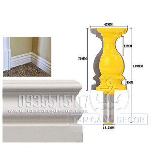 Mũi Router Đánh Chỉ Chân Tường Cốt 12.7 mm - A040183