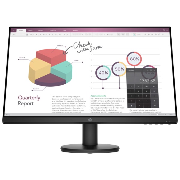 Màn hình máy tính HP P24v G4 23.8-inch FHD IPS - Mới chĩnh hãng