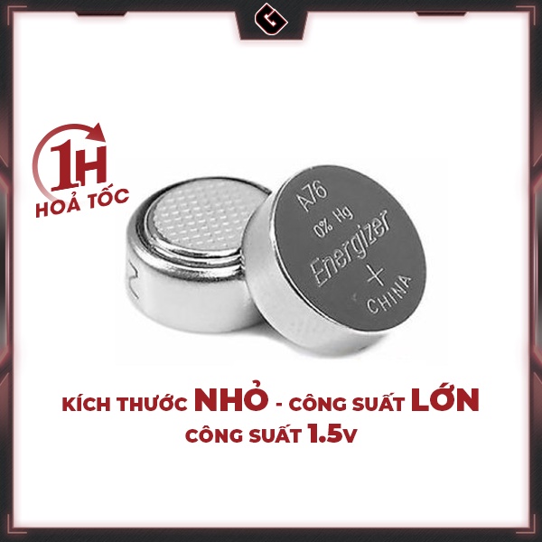 Pin Energizer LR44 / A76 - Hàng Chính Hãng