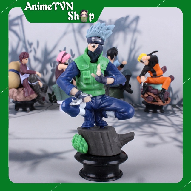 (Có lẻ) Set Combo 6 Mô hình Figure Anime/Manga Naruto (Mẫu 3) (Naruto và những người bạn)