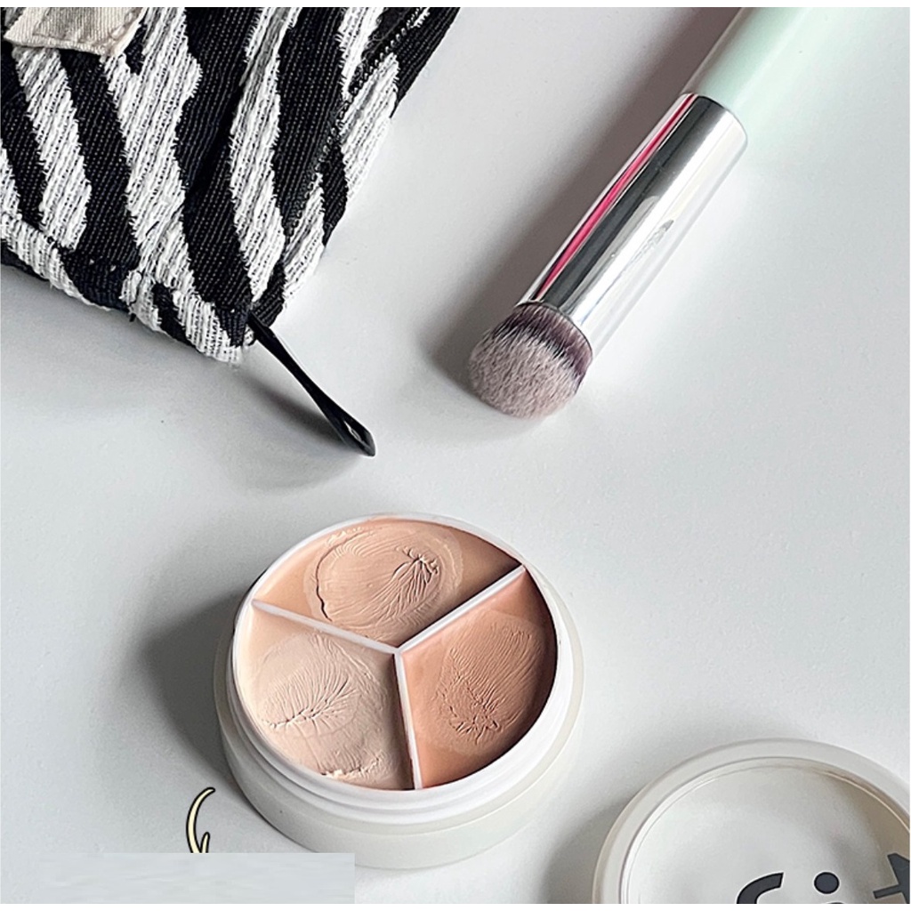 Tfit kem che khuyết điểm 3 khoang màu che phủ mụn, quầng thâm mắt