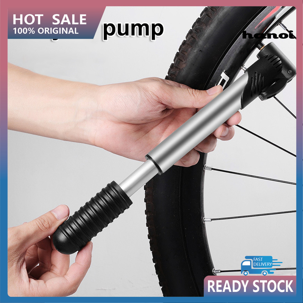 Dụng Cụ Bơm Xe Đạp Mini Bằng Thép Không Gỉ Tiện Dụng