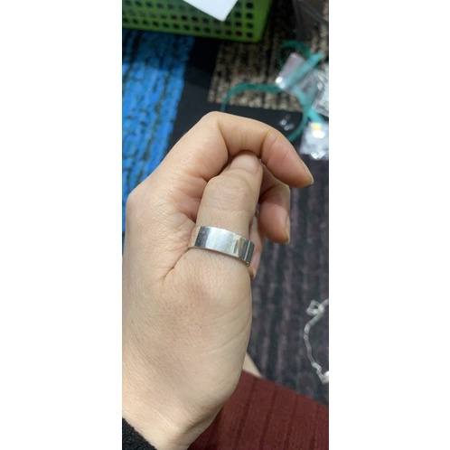 Nhẫn to bản trơn NGỌC MẬU dày dặn