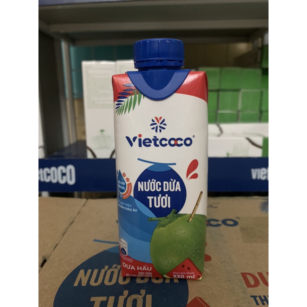 Nước Dừa nguyên chất Vietcoco ngon tuyệt - 330ml | BigBuy360 - bigbuy360.vn
