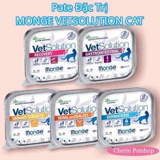 Pate monge vet solution chăm sóc sức khỏe mèo