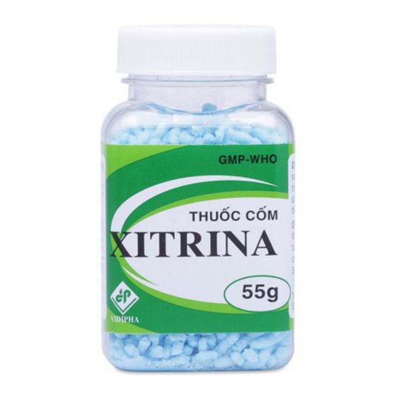 xitrina hoặc stisina ngừa ăn không tiêu ói ọc ở trẻ