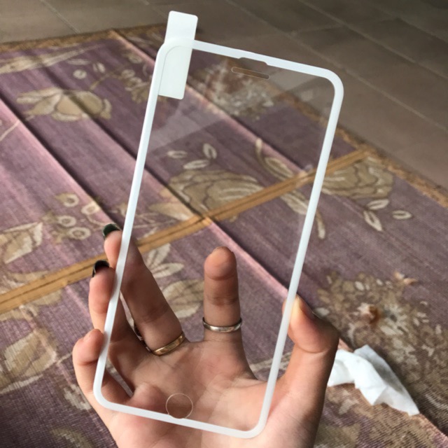 Cường lực full màn Basues giả X viền mềm các đời ip