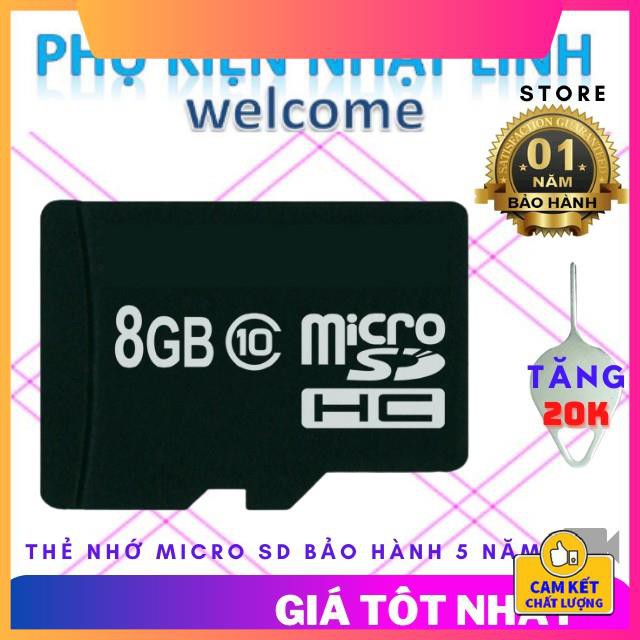 Thẻ nhớ micro SD Bảo hành 5 năm
