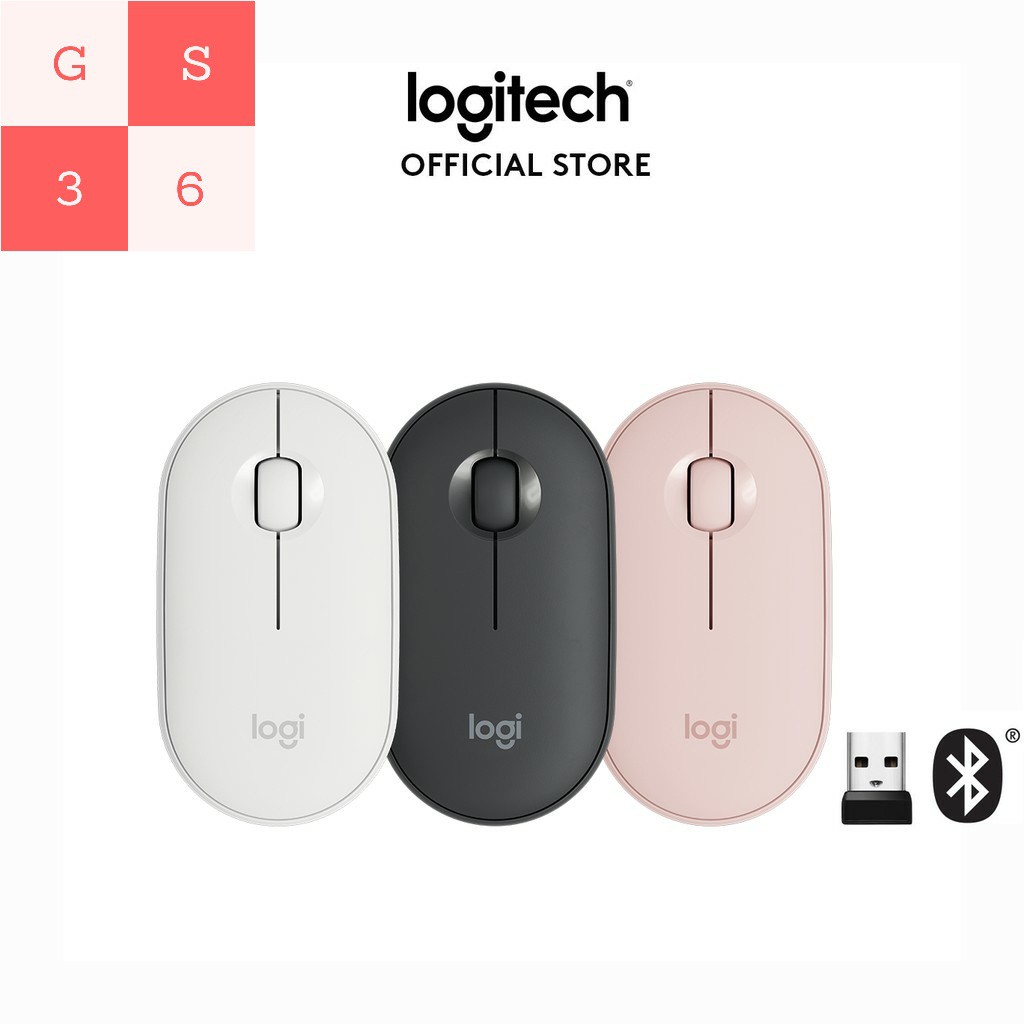 Chuột không dây Bluetooth Logitech Pebble M350 Hàng chính hãng