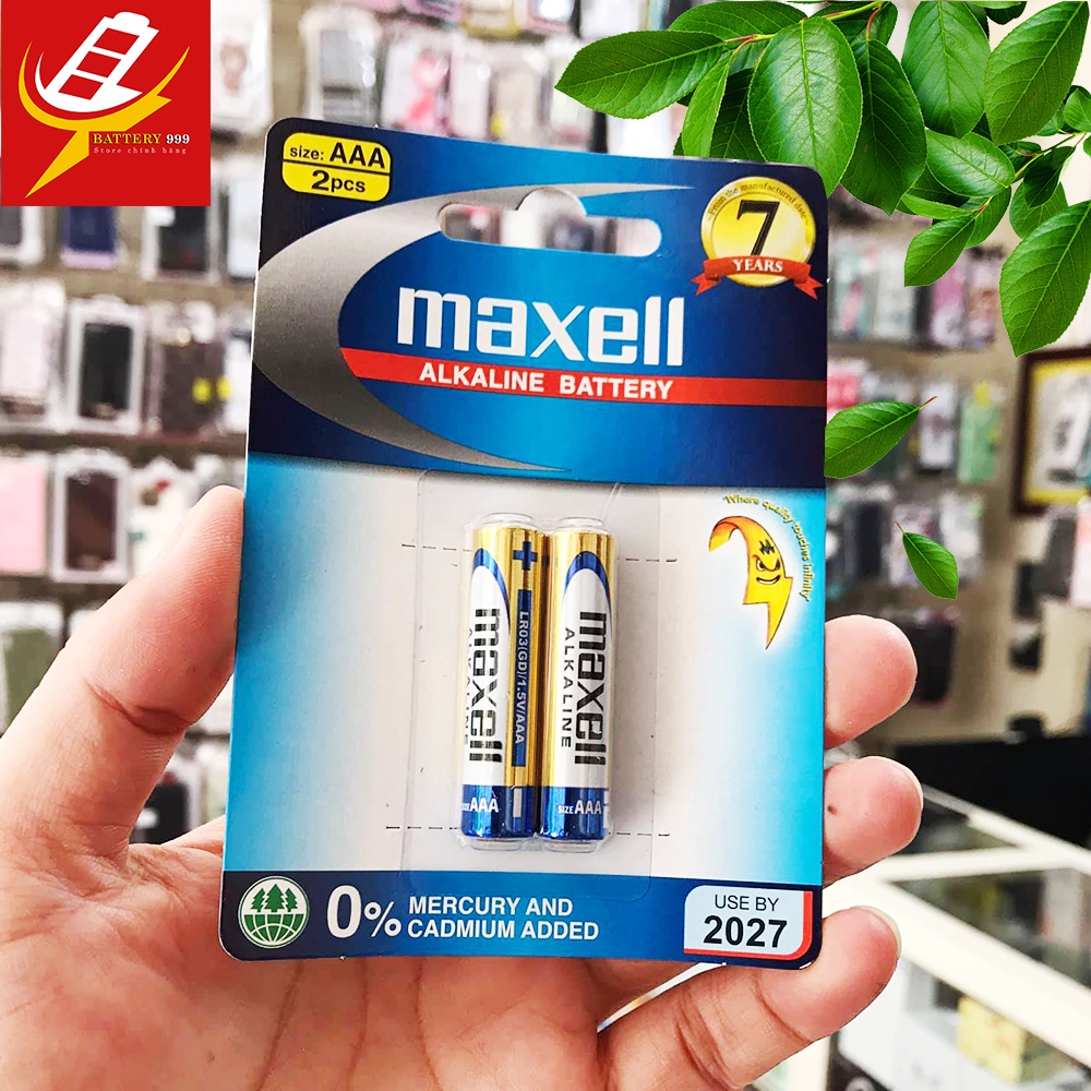 Pin đũa AAA Maxell alkaline  1.5v LR03