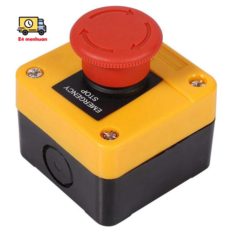 Vỏ Nhựa Nút Bấm Công Tắc Khẩn Cấp 660V 10A