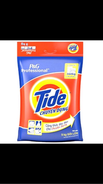 BỘT GIẶT TIDE CHUYÊN DỤNG 9kg