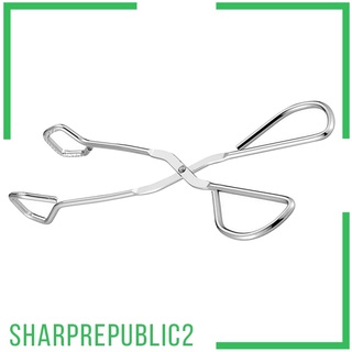 Stainless Steel Buffet Cooking Tongs BBQ Steak Meat Food Salad Clip Silver-S