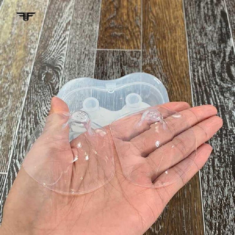 Núm Trợ Ti Silicon Siêu Mềm Cho Mẹ_ bộ 2 núm