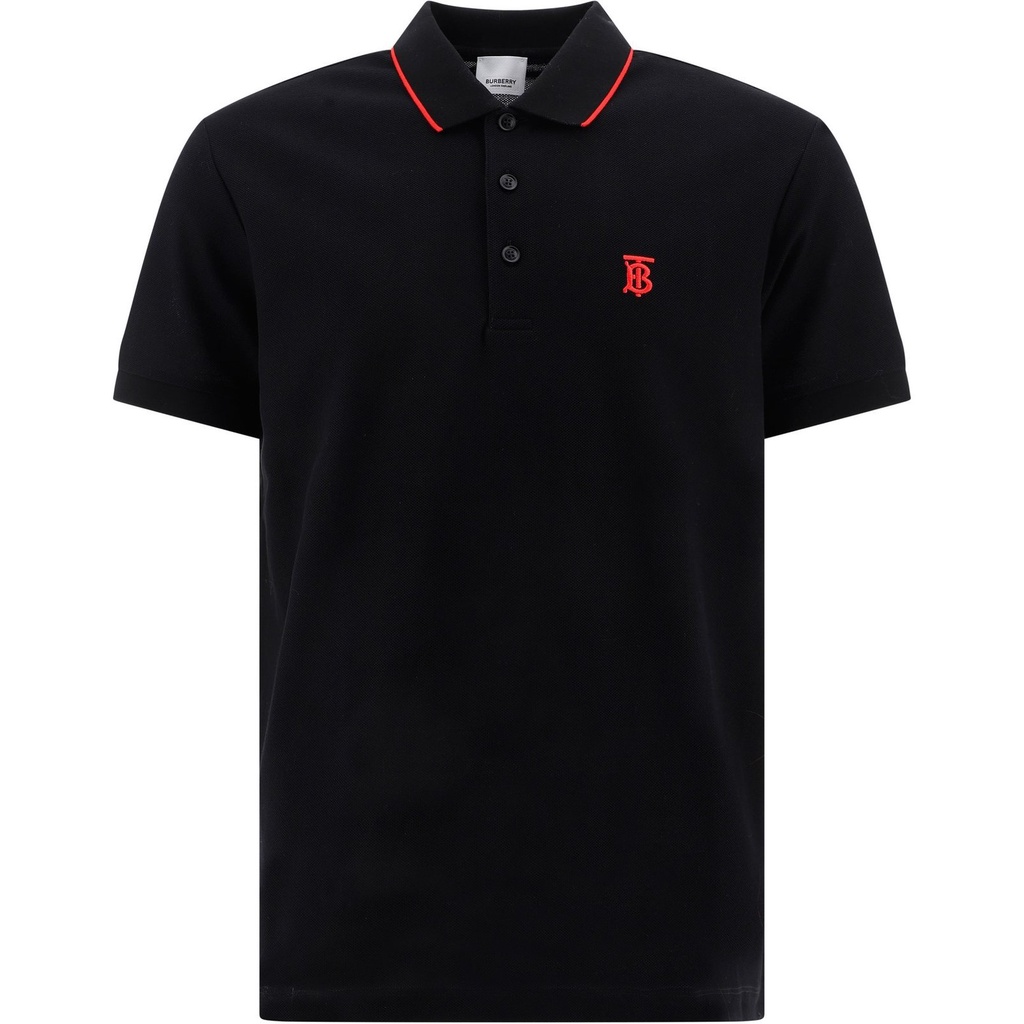 Áo Polo BBR Logo TB Thêu Chất Liệu Cotton Cá Sấu Chuẩn Form,Trẻ Trung Sang Trọng
