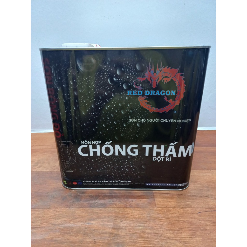 Sơn chống thấm rồng đỏ  10Kg