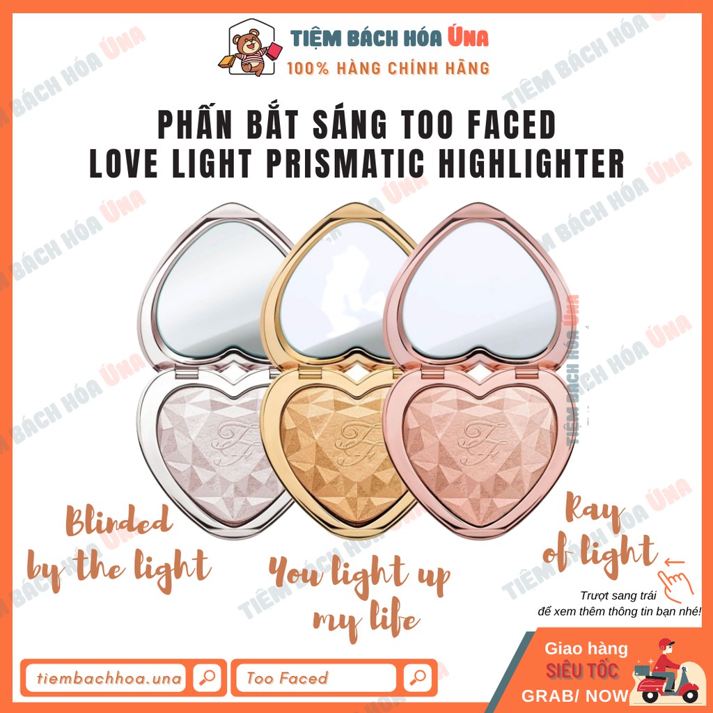 Phấn bắt sáng Too faced love light Prismatic Highlighter