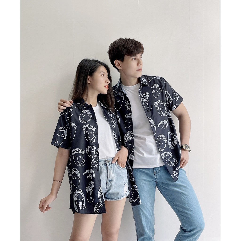 Áo sơ mi nam vải lụa cao cấp hot trend họa tiết pop art - SMTM131 (có video) | BigBuy360 - bigbuy360.vn