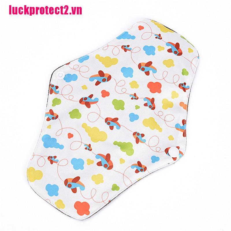 H&L Reusable Cotton Bamboo Cloth Washable Menstrual Pad Mama Sanitary Towel Pad