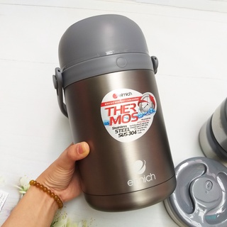 Bộ Hộp Cơm Giữ Nhiệt Elmich EL3128 1.8 Lít cực đẹp Giữ Nhiệt Cực Tốt hàng Nhập Khẩu Séc.