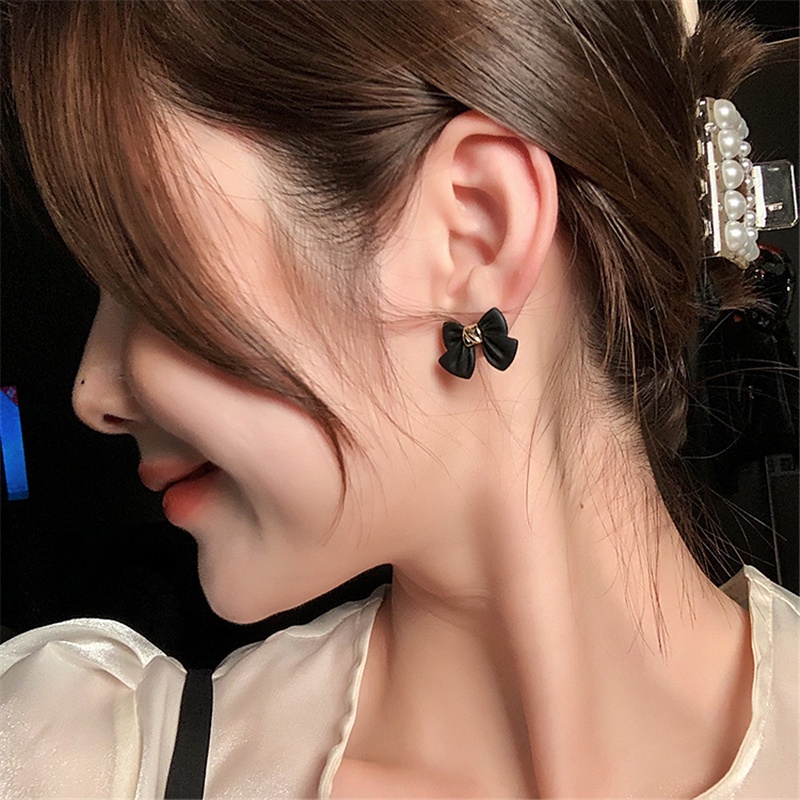 Đôi Khuyên Tai HìNh Nơ ThờI Trang Cho Nữ