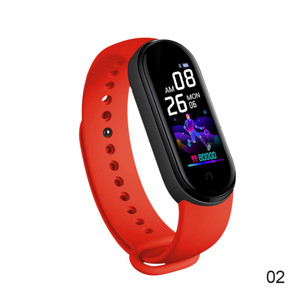 Vòng Đeo Tay Thông Minh DIGIFOUNDER 2021 M5 Theo Dõi Sức Khỏe Kết Nối Bluetooth C5S8
