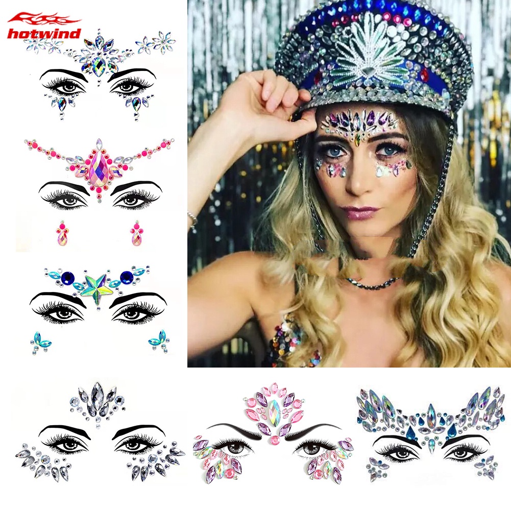 Hw Hạt Đá Lấp Lánh Dùng Để Trang Trí Mặt / Mặt