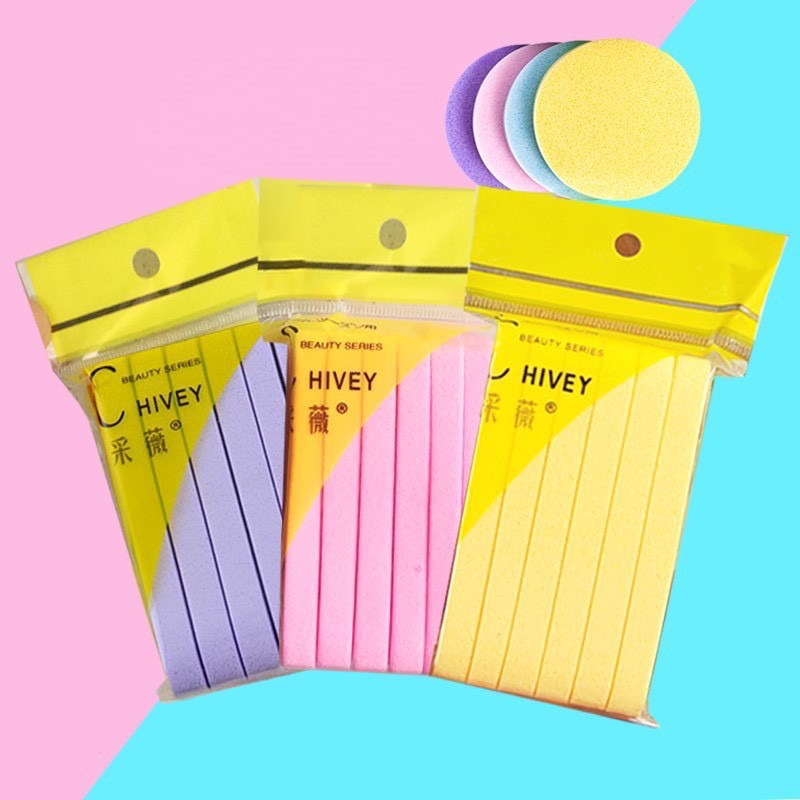 [Gói 12 miếng]Bông nở rửa mặt Chivey Nhật Bản | BigBuy360 - bigbuy360.vn