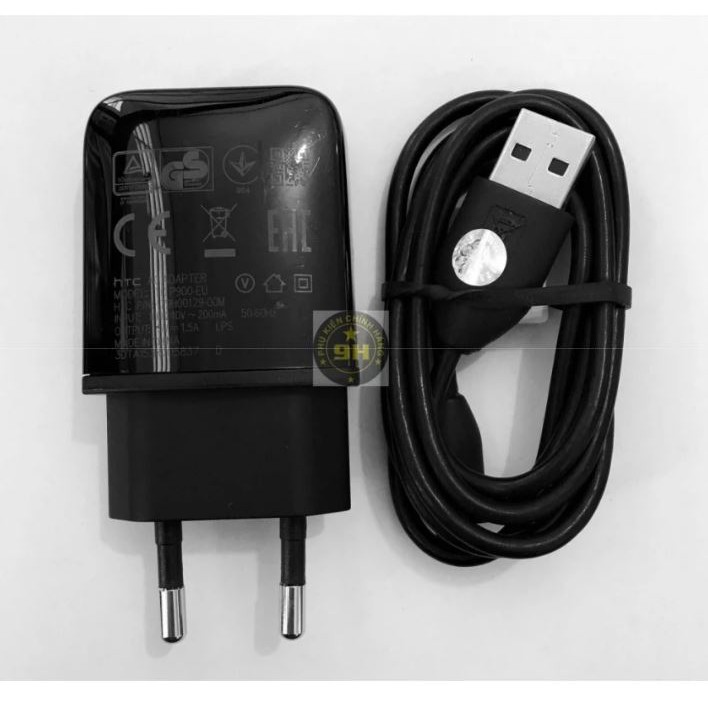 Bộ củ cáp sạc HTC 1.5A chính hãng