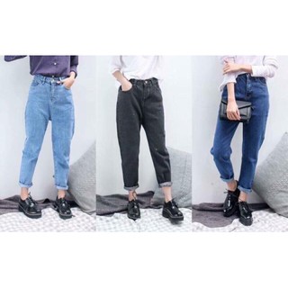 Quần baggy jean lưng cao
