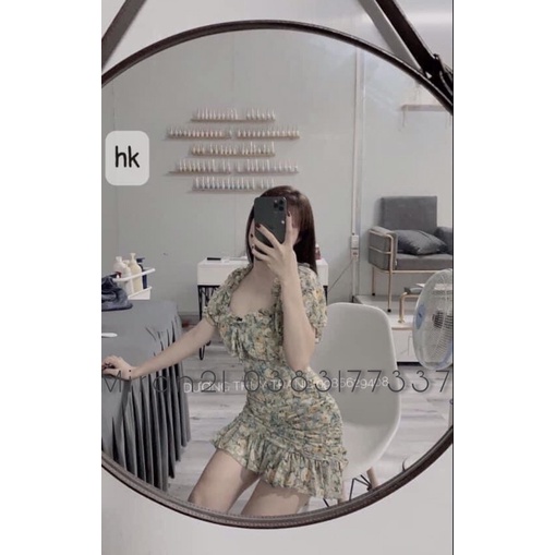 Váy Hoa Nhí Voan Tơ