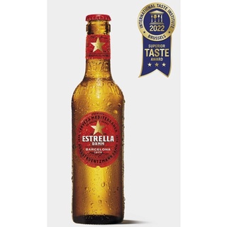 [BIA CHÍNH HÃNG] Bia Estrella Damm chai 330ml 4.6%, Bia vàng Lager cao cấp nhập khẩu từ Tây Ban Nha