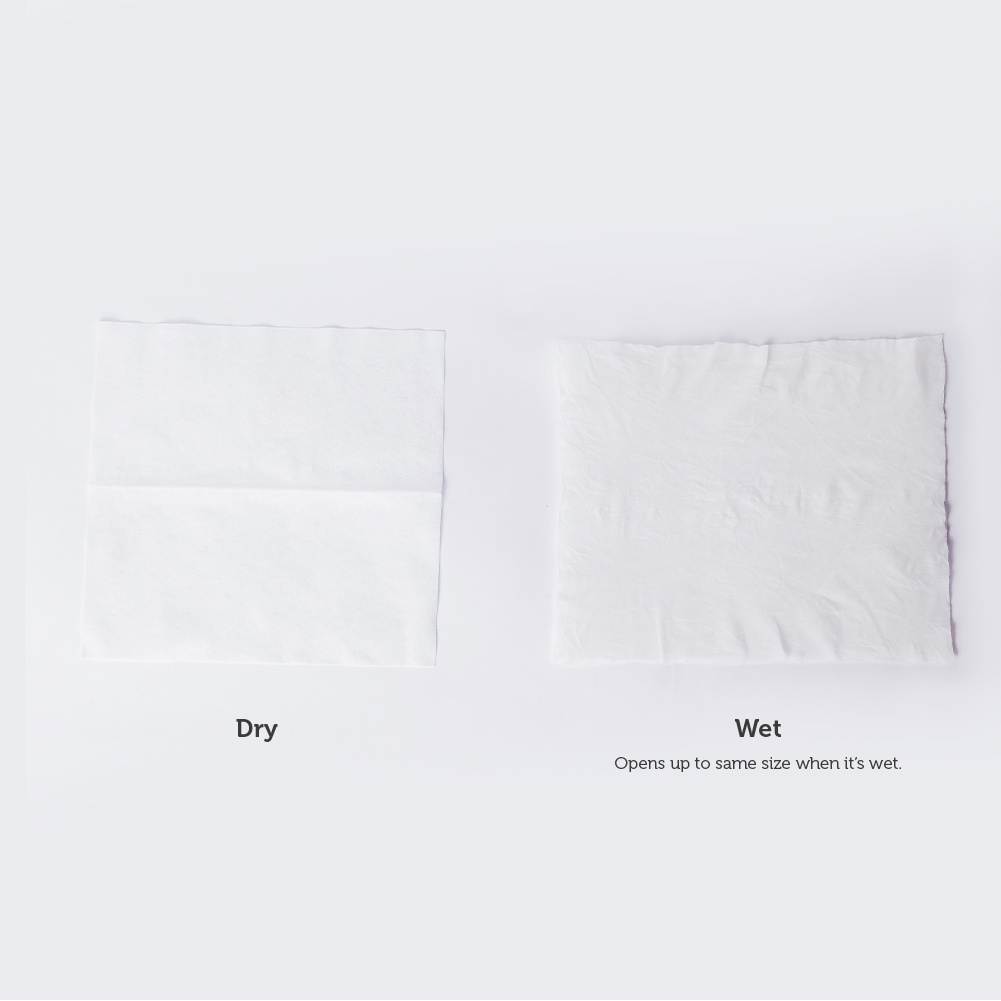 Khăn khô cotton kháng khuẩn Suzuran Japan 80 miếng