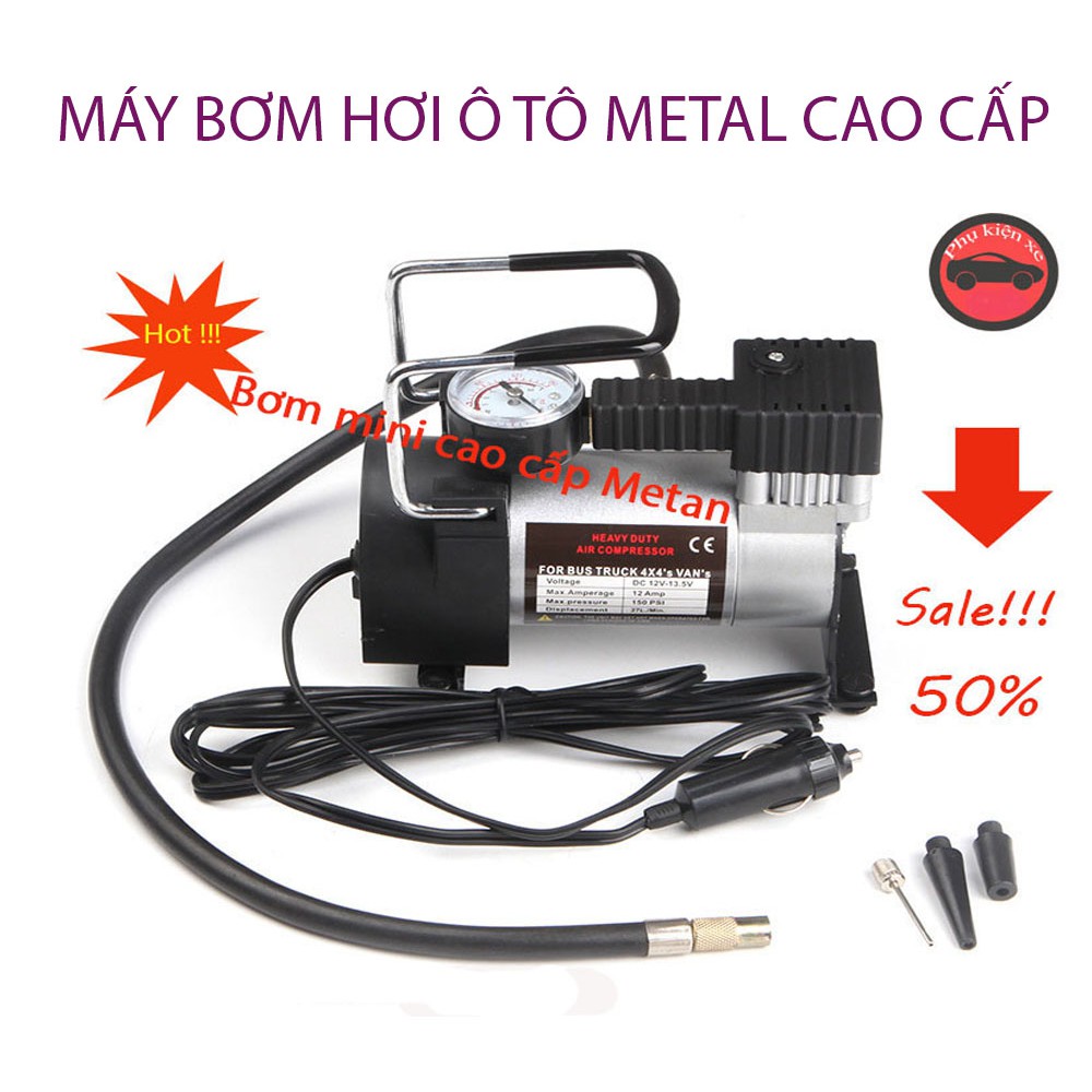Máy Nén Khí Áp Suất Cao - Bơm Hơi Ô Tô, Xe Máy, Xe Đạp
