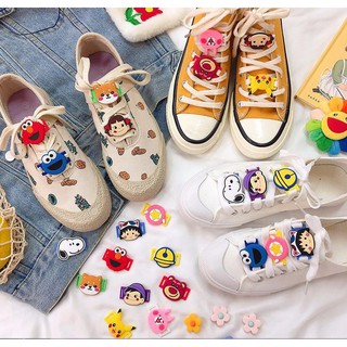 Icon cute phụ kiện trang trí giày