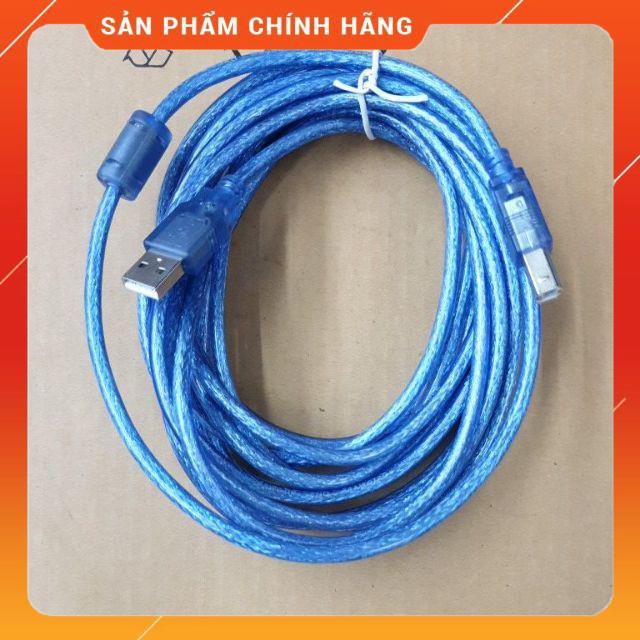 Cặp máy in USB 5m bọc kim chống nhiễu dailyphukien